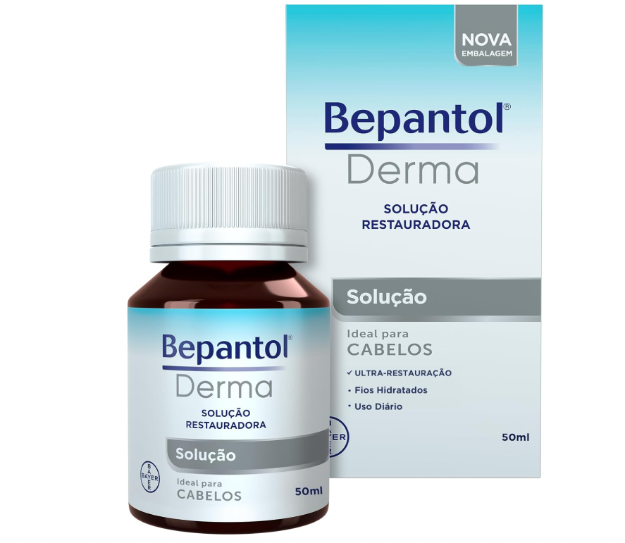 Bepantol Derma Solução para Hidratação Capilar, Restauradora, 50ml